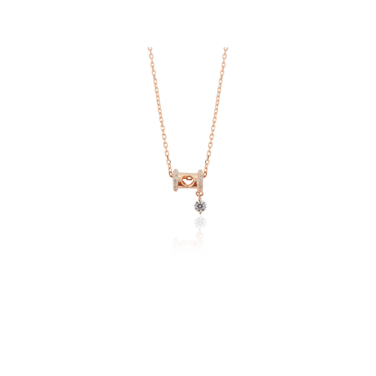 Rose gold Dainty Pendant Necklace