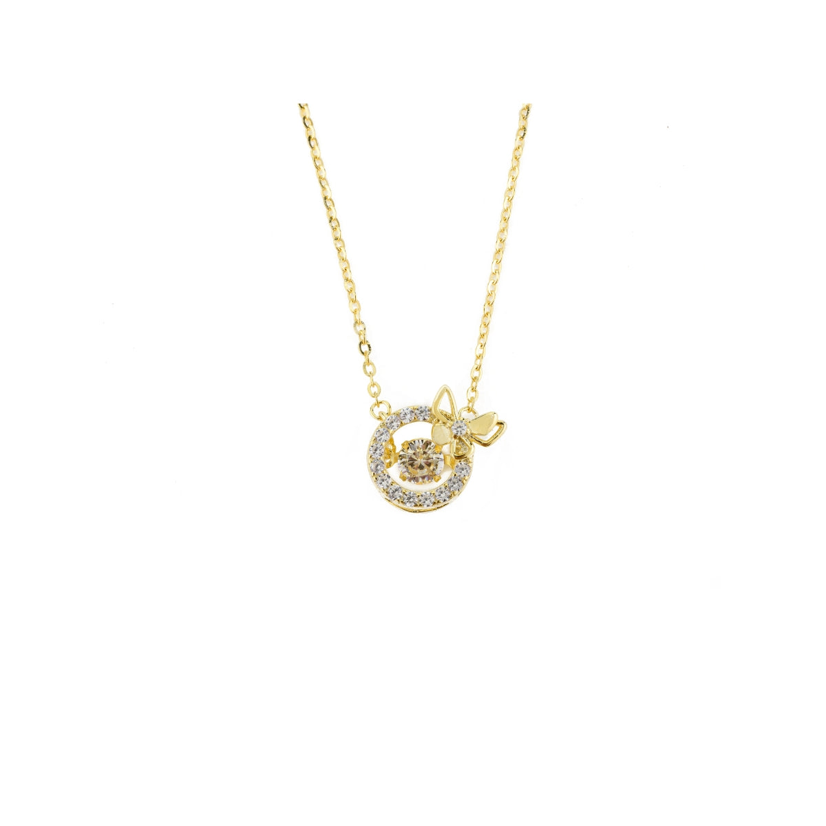 Hall of Fame Circle Pendant Necklace