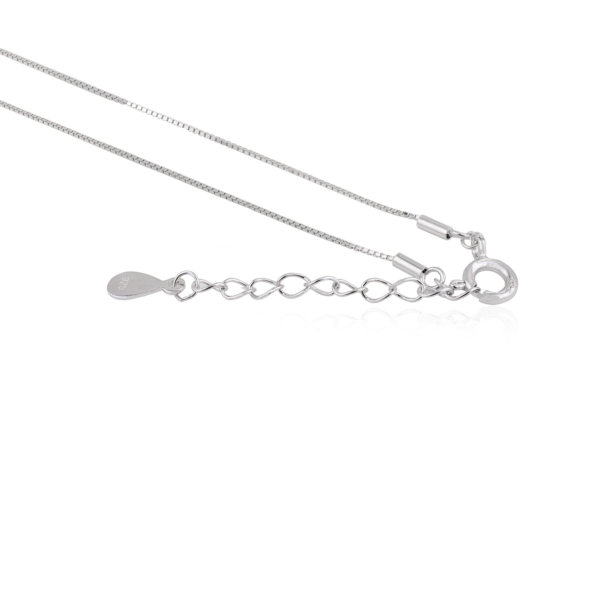 Stylish Baguette CZ Diamonds Link Necklace