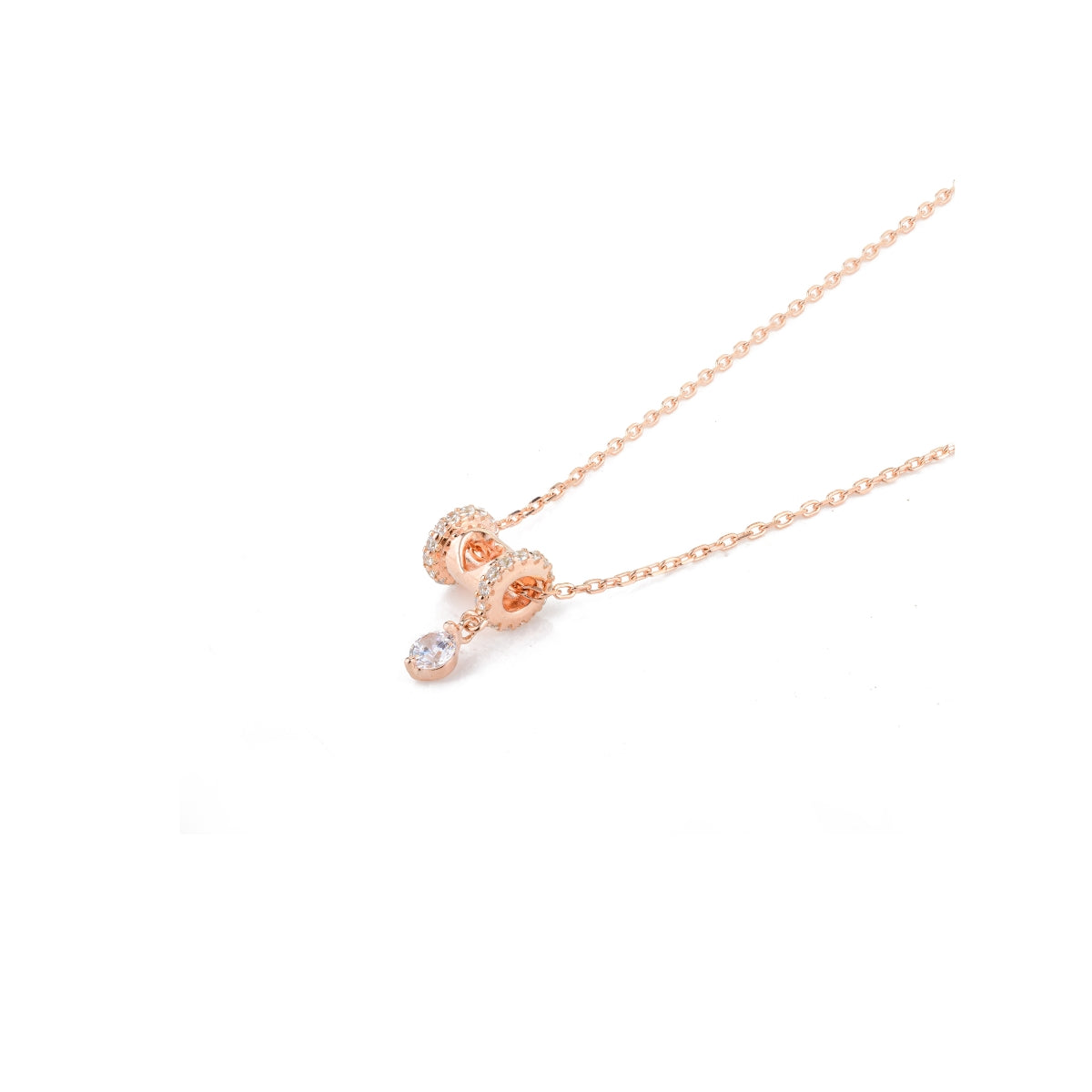 Rose gold Dainty Pendant Necklace