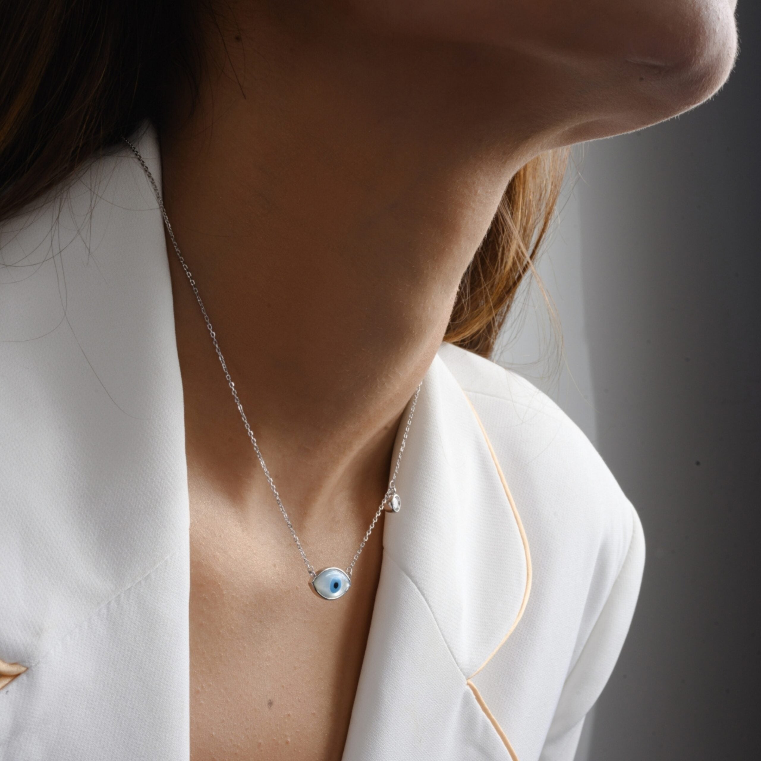 Evil Eye Charm Pendant Necklace