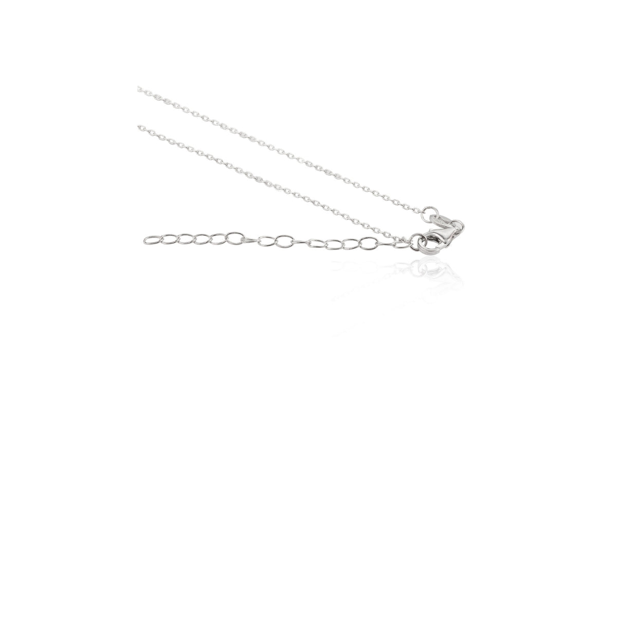 Evil Eye Multi Charms Dainty Silver Necklace