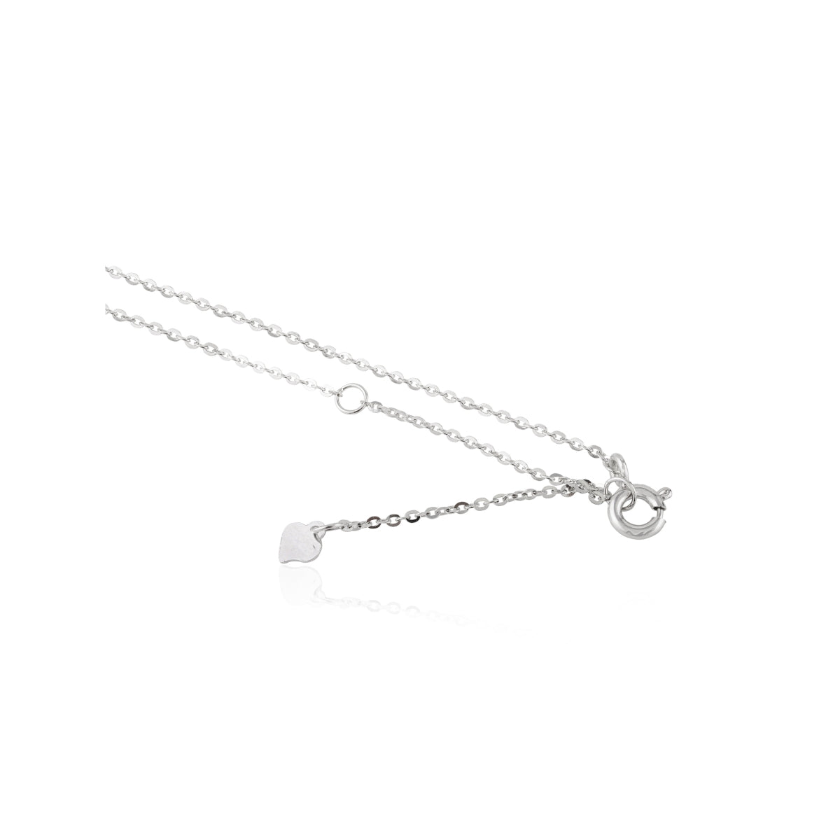 Open Square Pendant Necklace