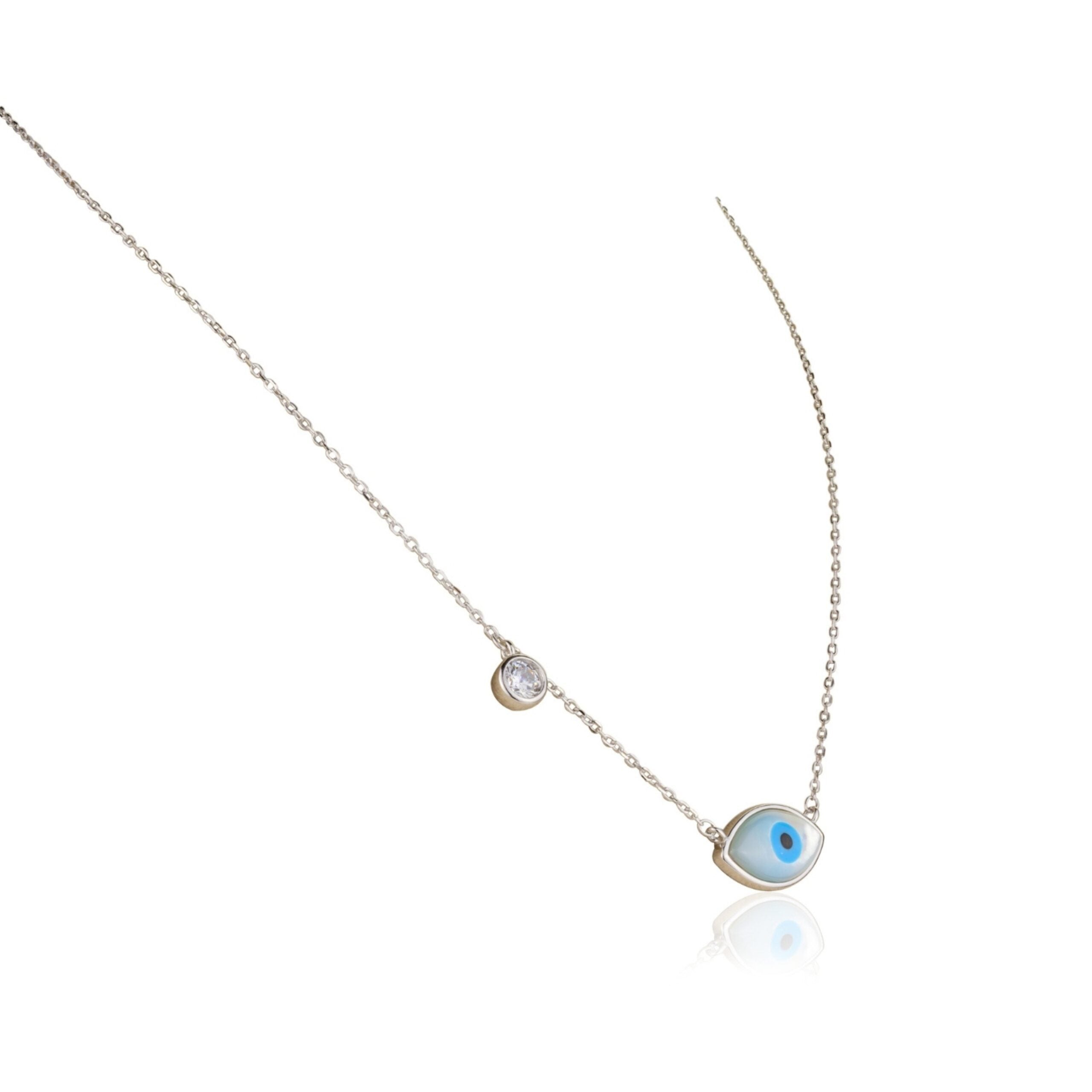 Evil Eye Charm Pendant Necklace