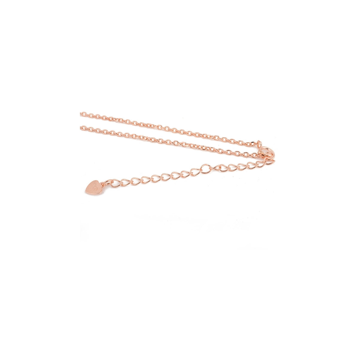 Delicate Pearl Drop Necklace in Rose Gold