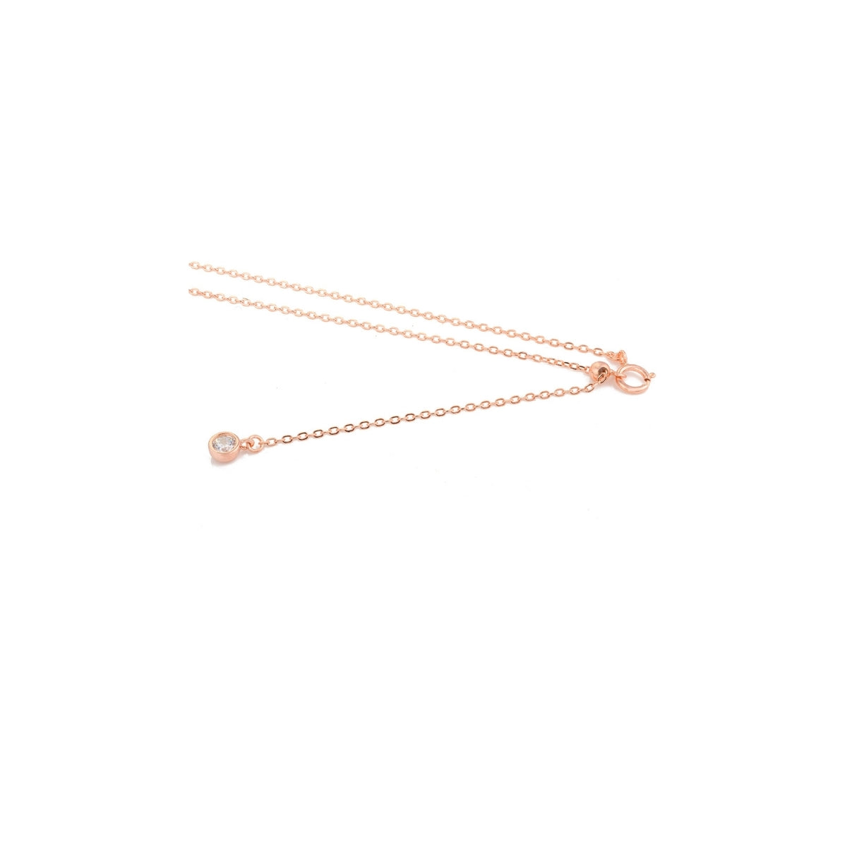 925 Silver Necklace with Rolled Chimes Charm Dainty Pendant