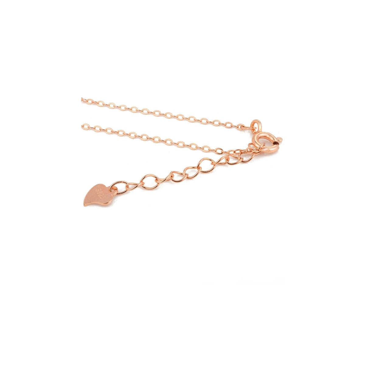 925 Silver Square Diamond Pendant Necklace