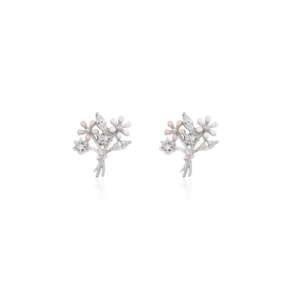925 Silver Tree of Life Dainty Stud Earrings