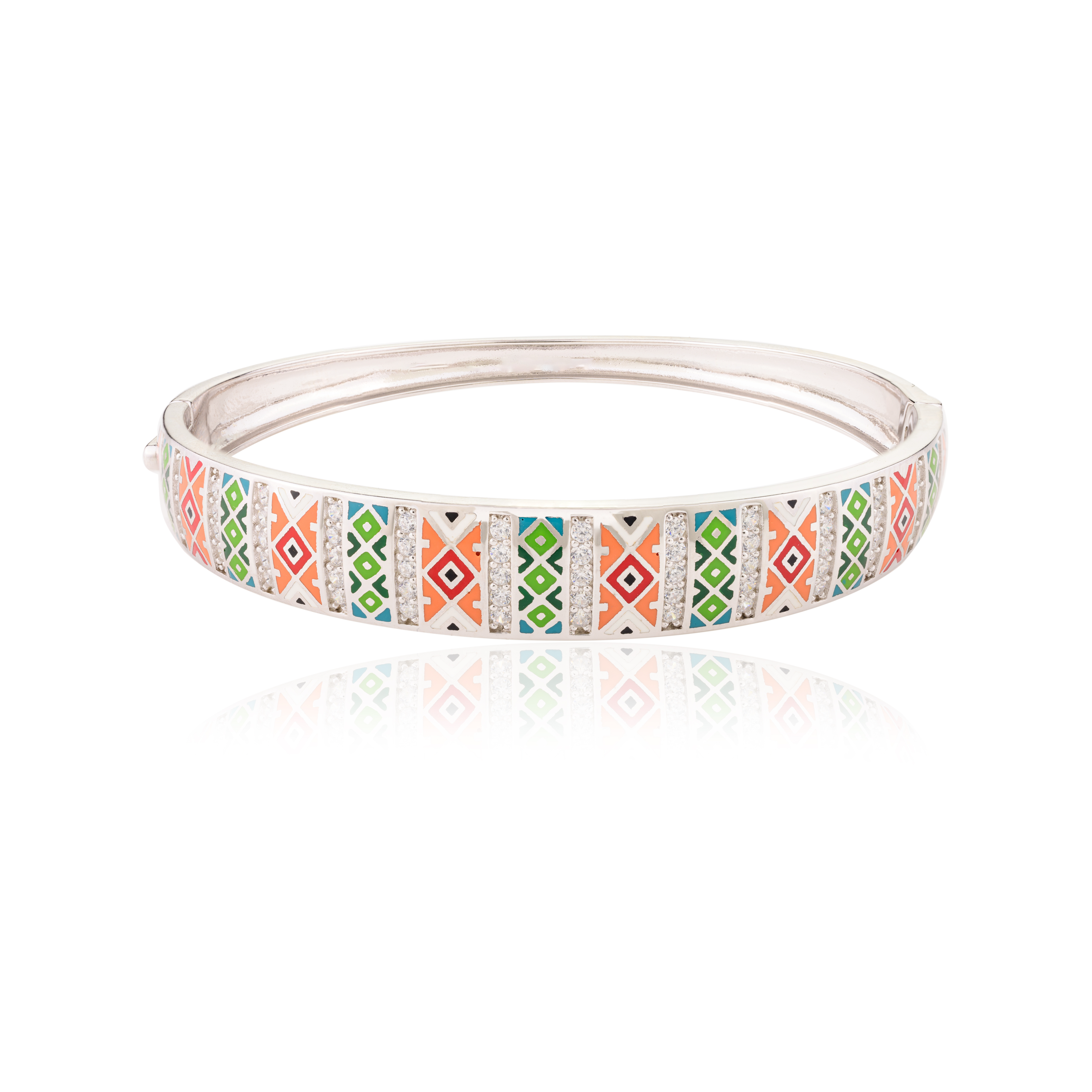 Antique 925 Silver Bangle for Women
