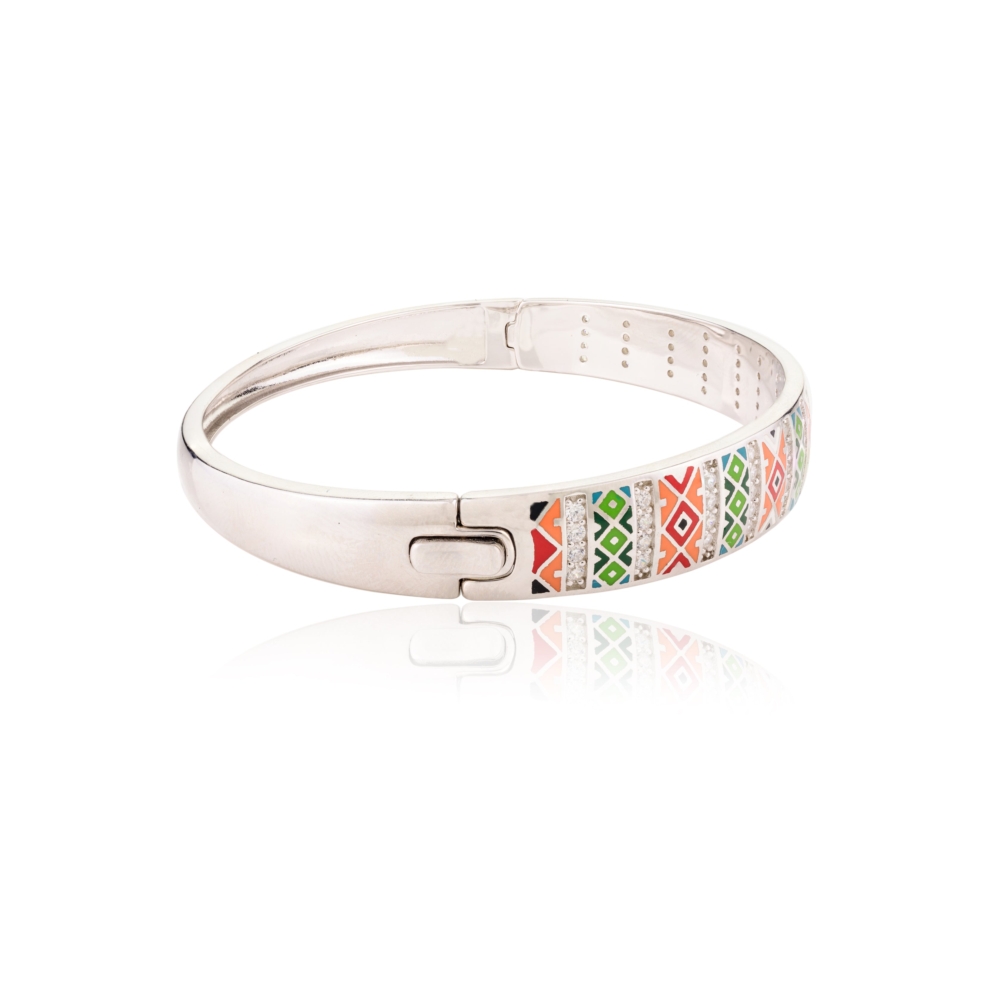 Antique 925 Silver Bangle for Women
