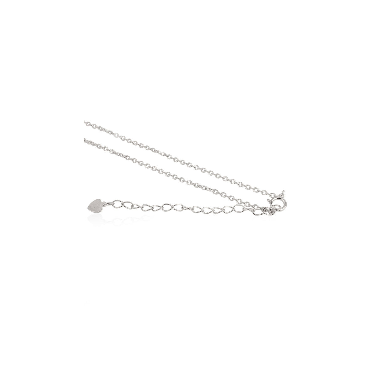 Blue Evil Eye Protection Silver Necklace for Women