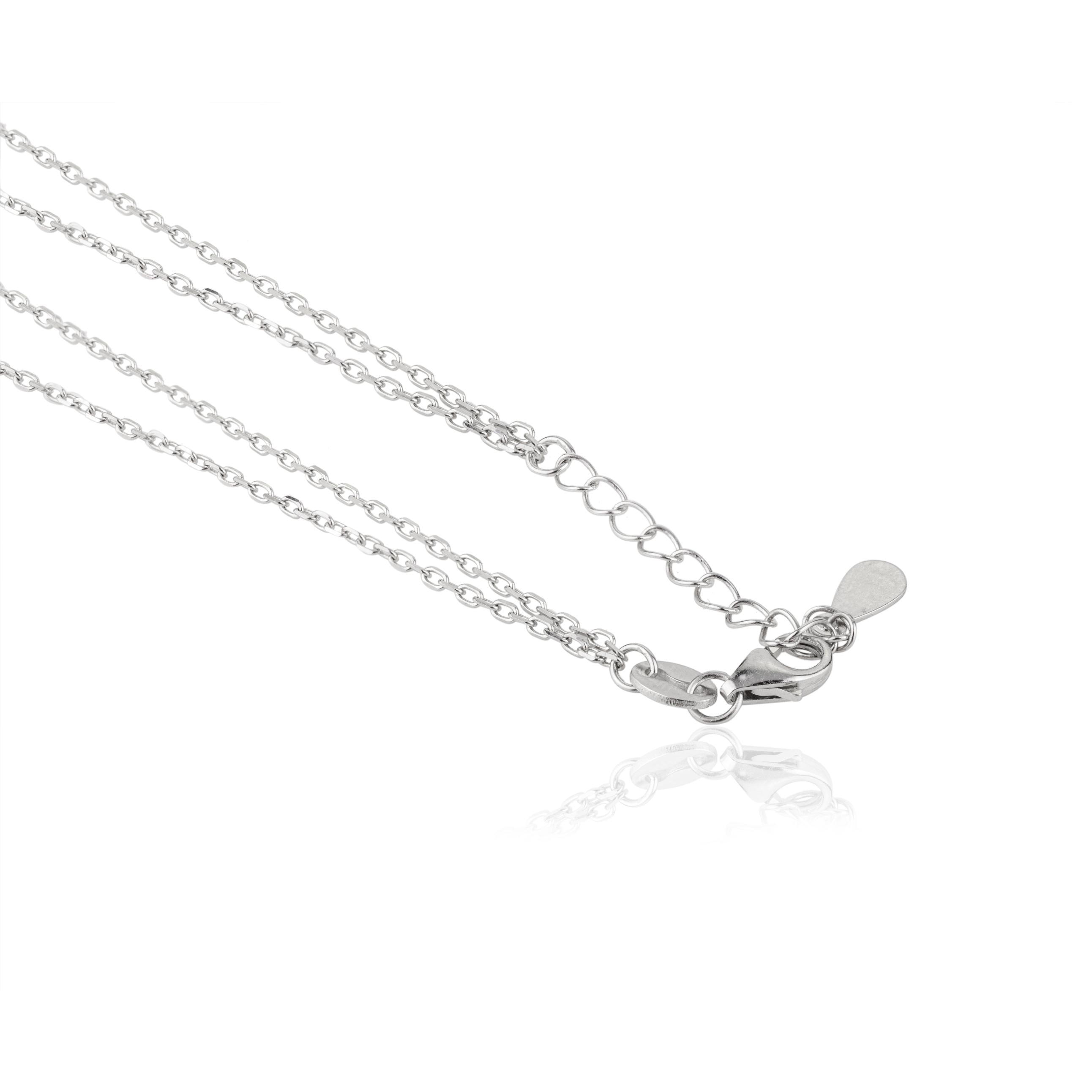 Double Layer Silver Necklace