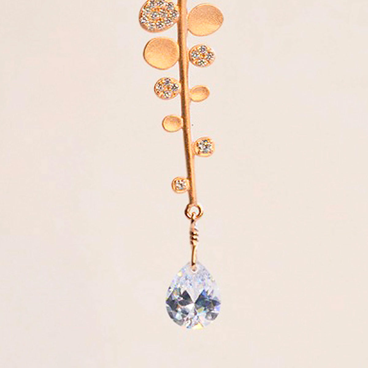 Gold Leaf Pendant Set