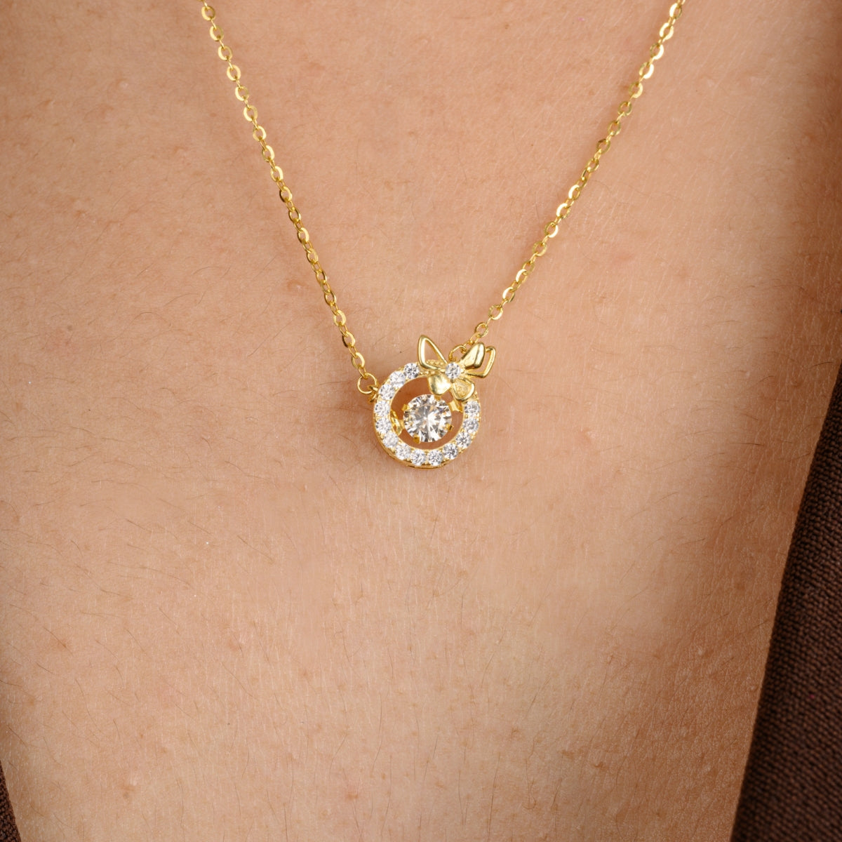 Hall of Fame Circle Pendant Necklace