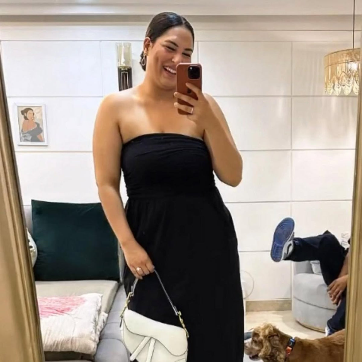 14K Gold Finish Infinity Stud Earrings in 925 Silver