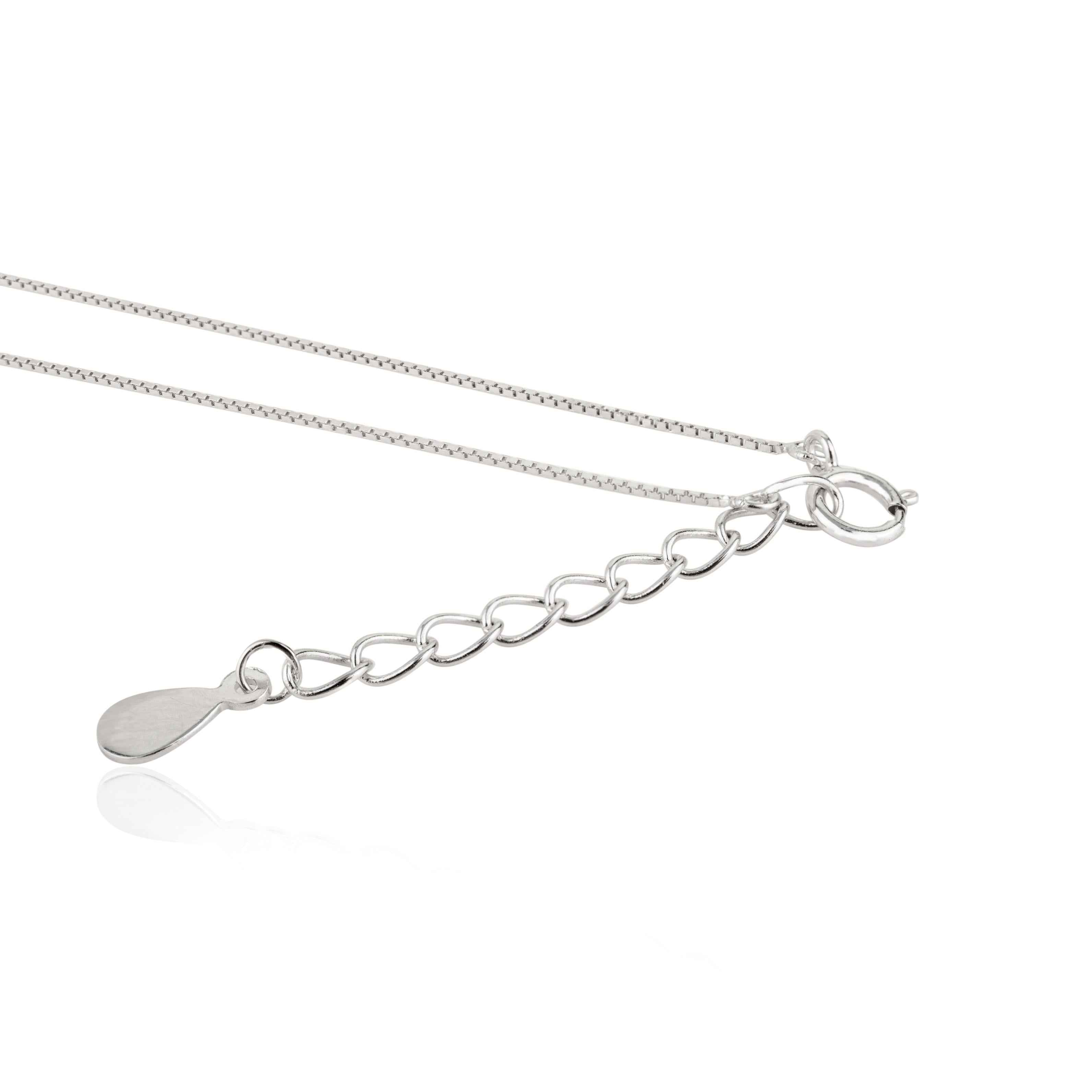 Cz Diamond Charm Pendant Necklace