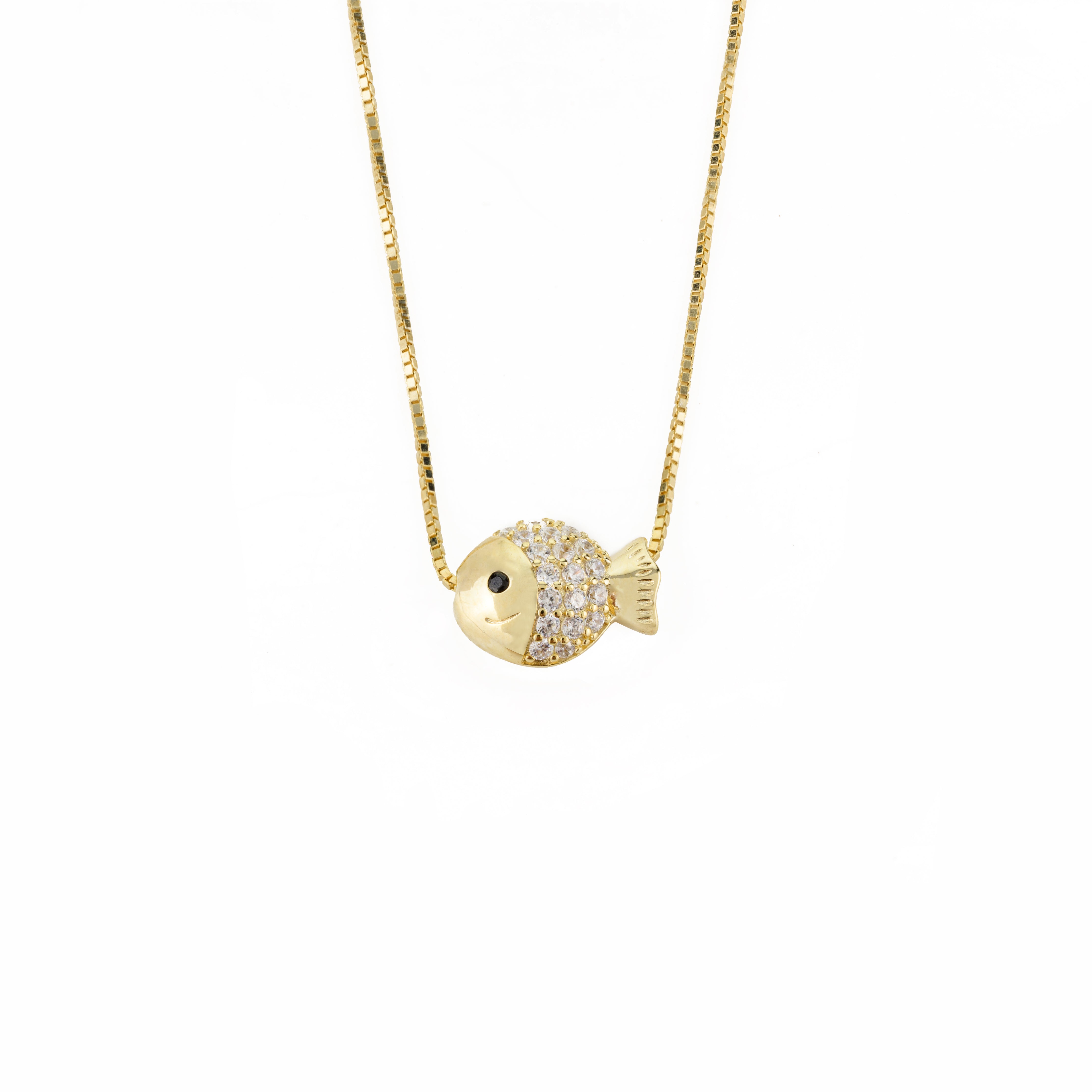 Dainty Goldfish Necklace