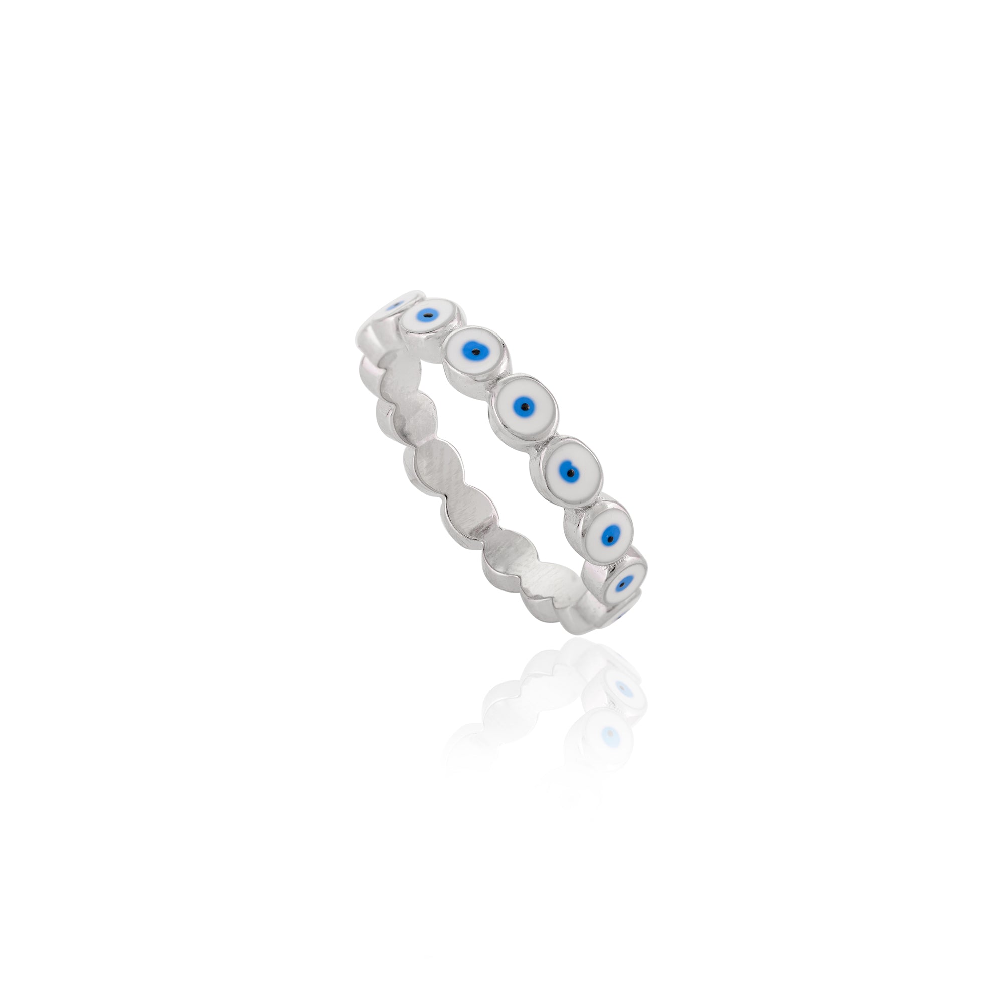 Evil eye Silver Ring for women