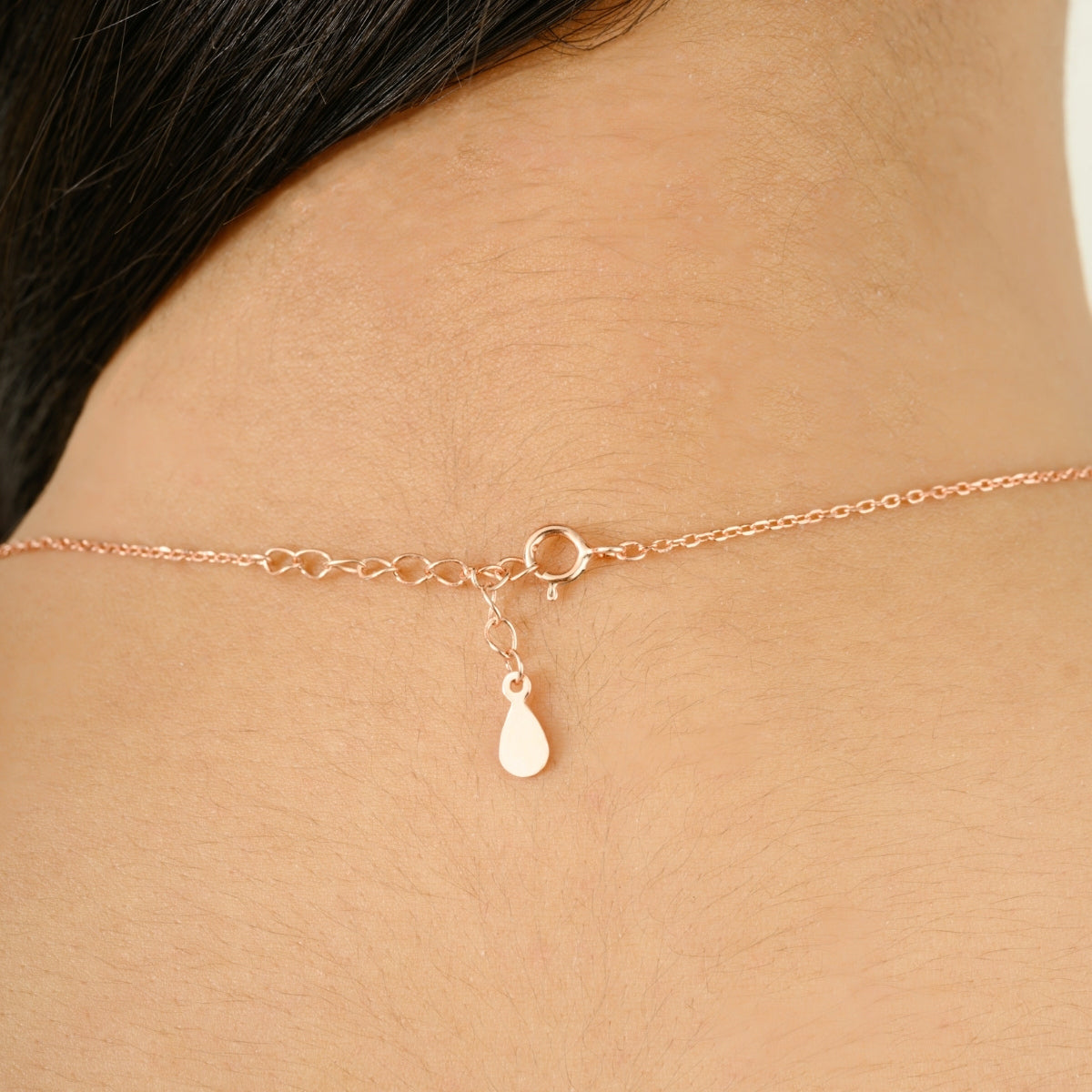 925 Silver CZ Diamond Heart Pendant Necklace for Women