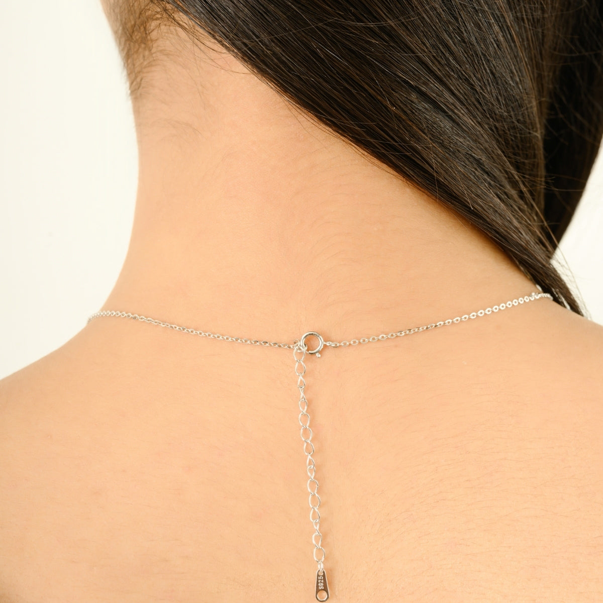 925 Silver CZ Diamond Flower Pendant Set with Earrings - White and Yellow Gold Finish