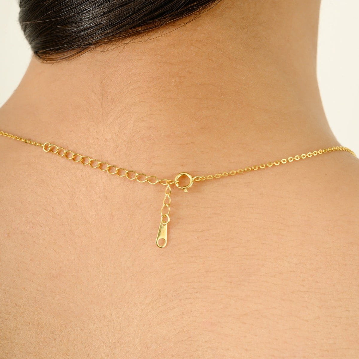 Colorful Dainty CZ Diamond Charm Choker Necklace