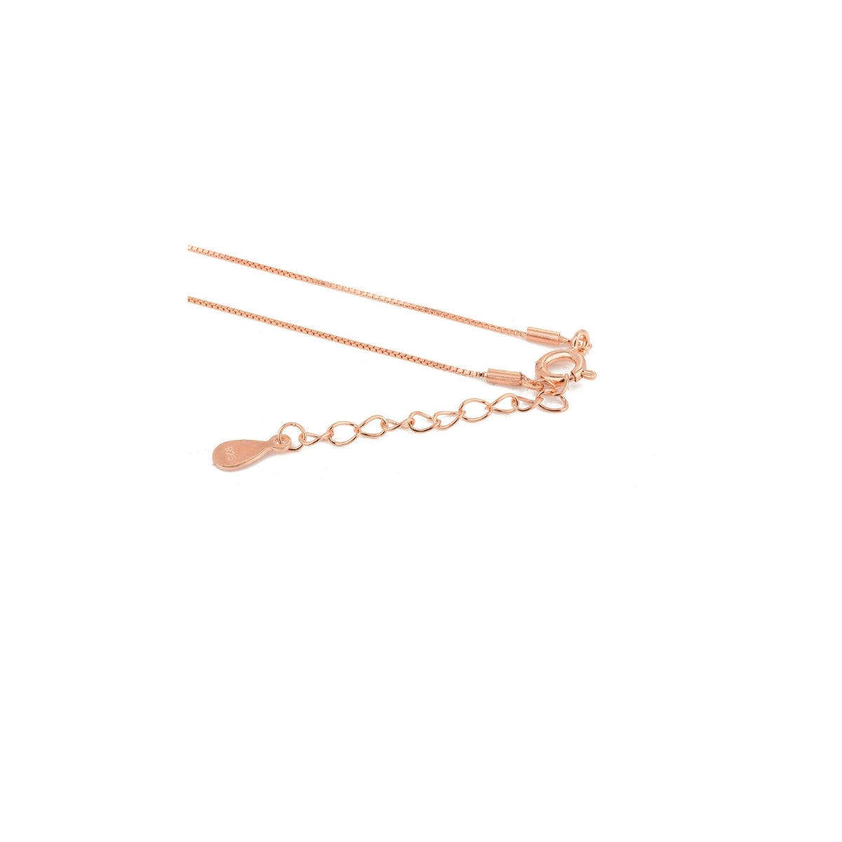 Rose Gold Finish Freshwater Pearl Necklace