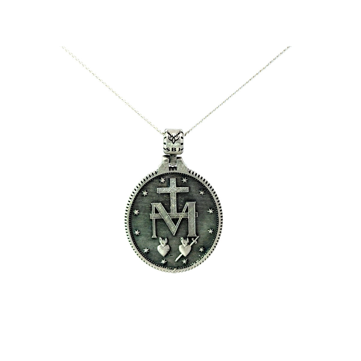 Vintage Miraculous Medal Pendant