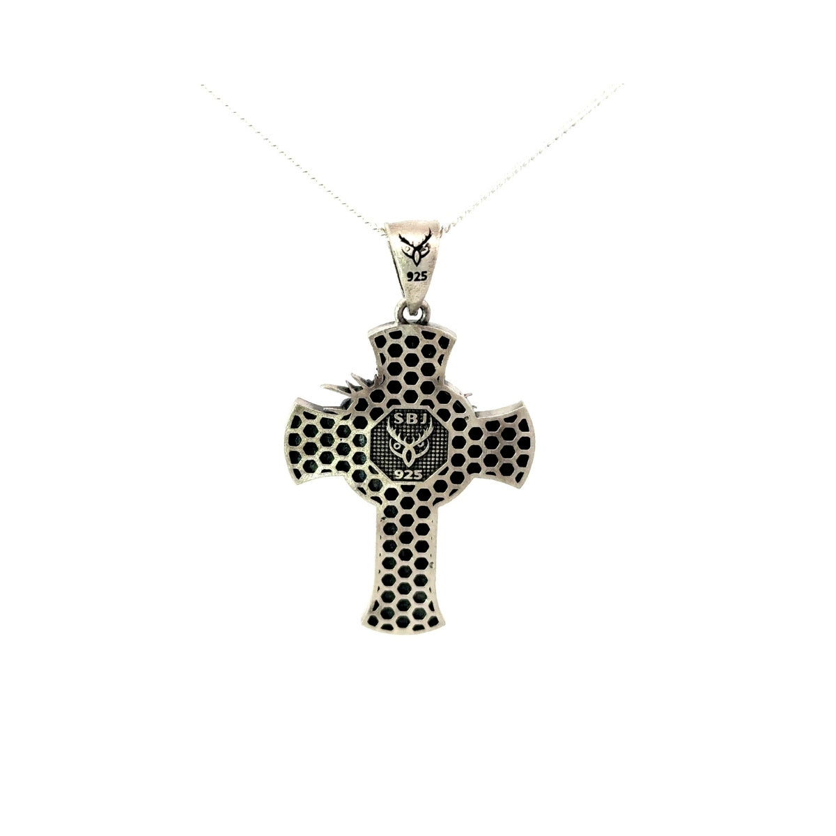 Crown of Thorns Cross Pendant