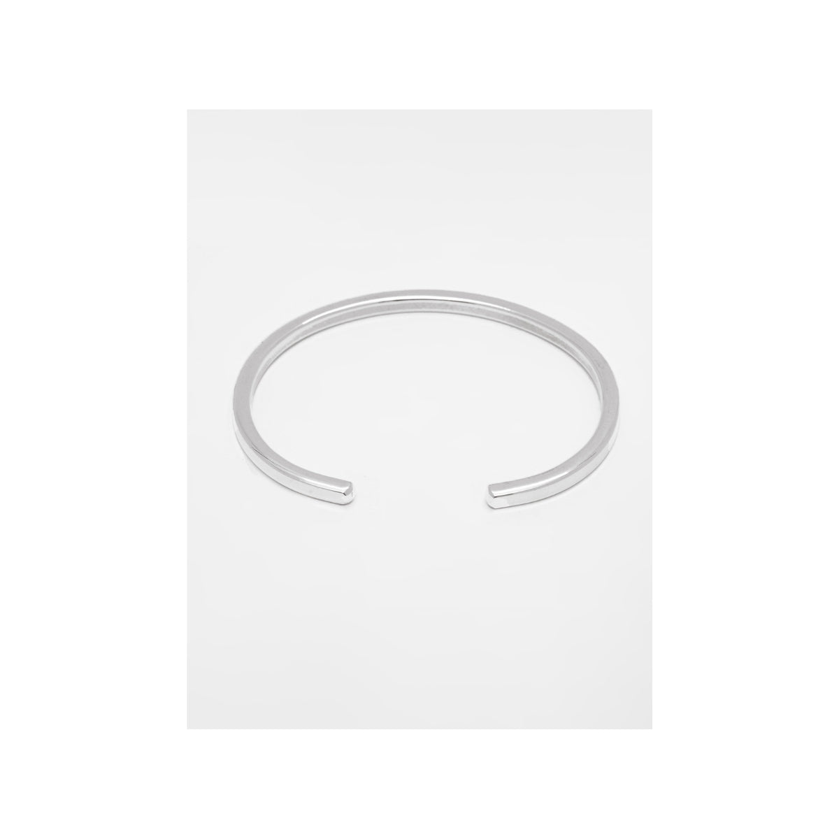 925 Silver Solid Cuff Bangle for Women