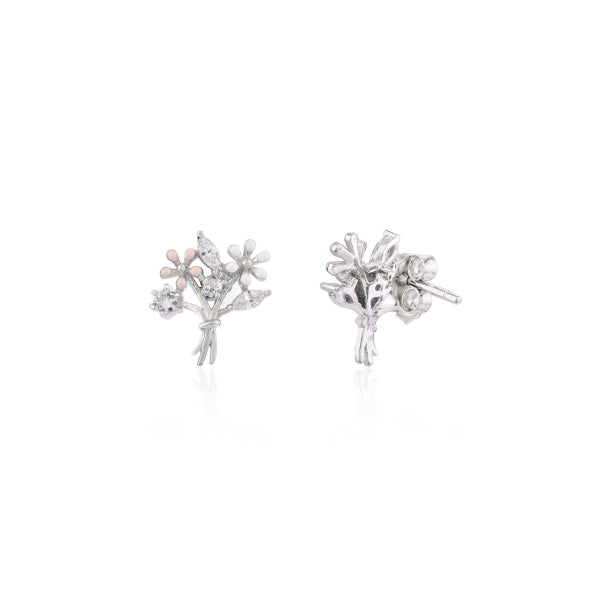 925 Silver Tree of Life Dainty Stud Earrings
