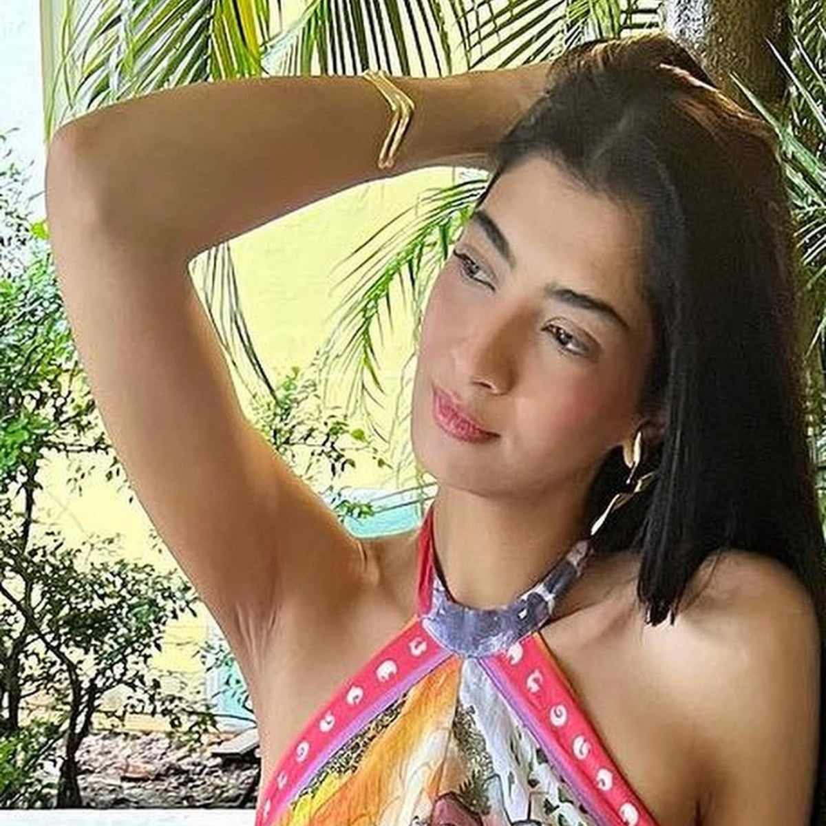 14k Gold Plated Adjustable Bangle for Women, Crafted in 925 Silver