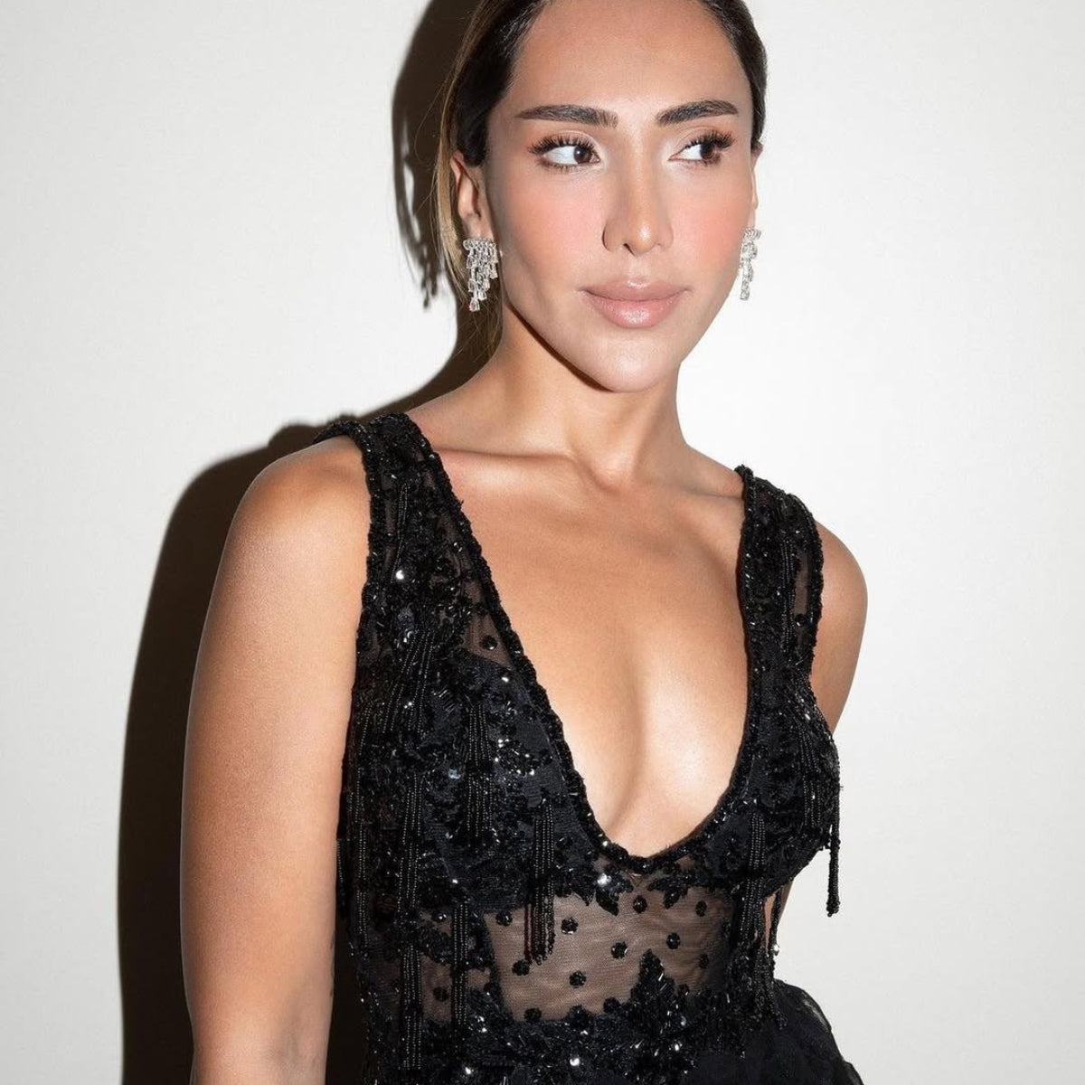 Meteor Diamond Shower Climber Earrings