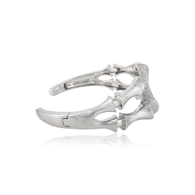 925 Silver Cuff Bangle Bracelet