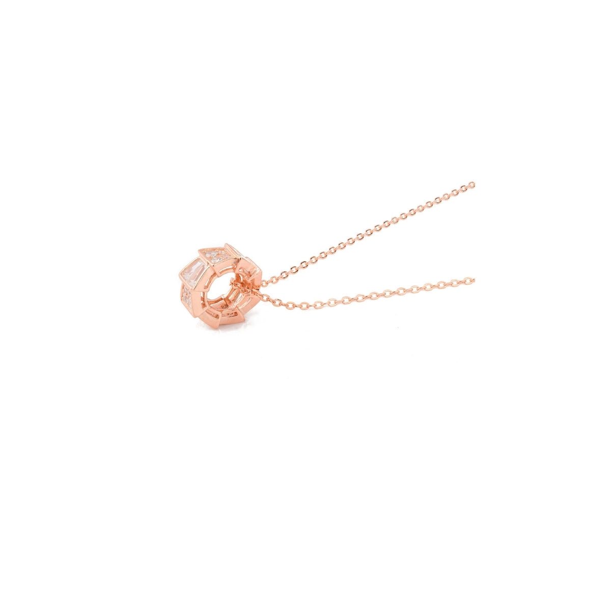 Luxury Rose Gold Serpenti Viper Necklace