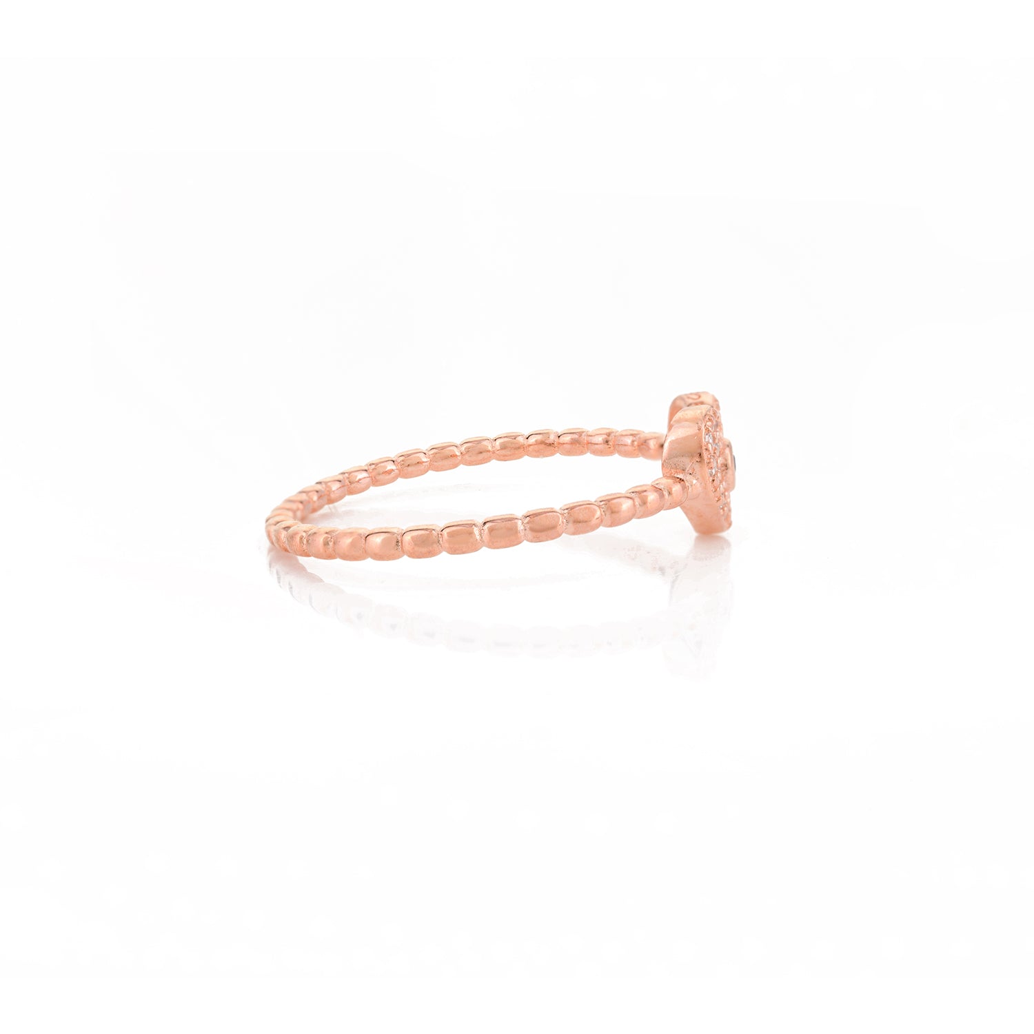 Rose gold Heart Shaped Ring