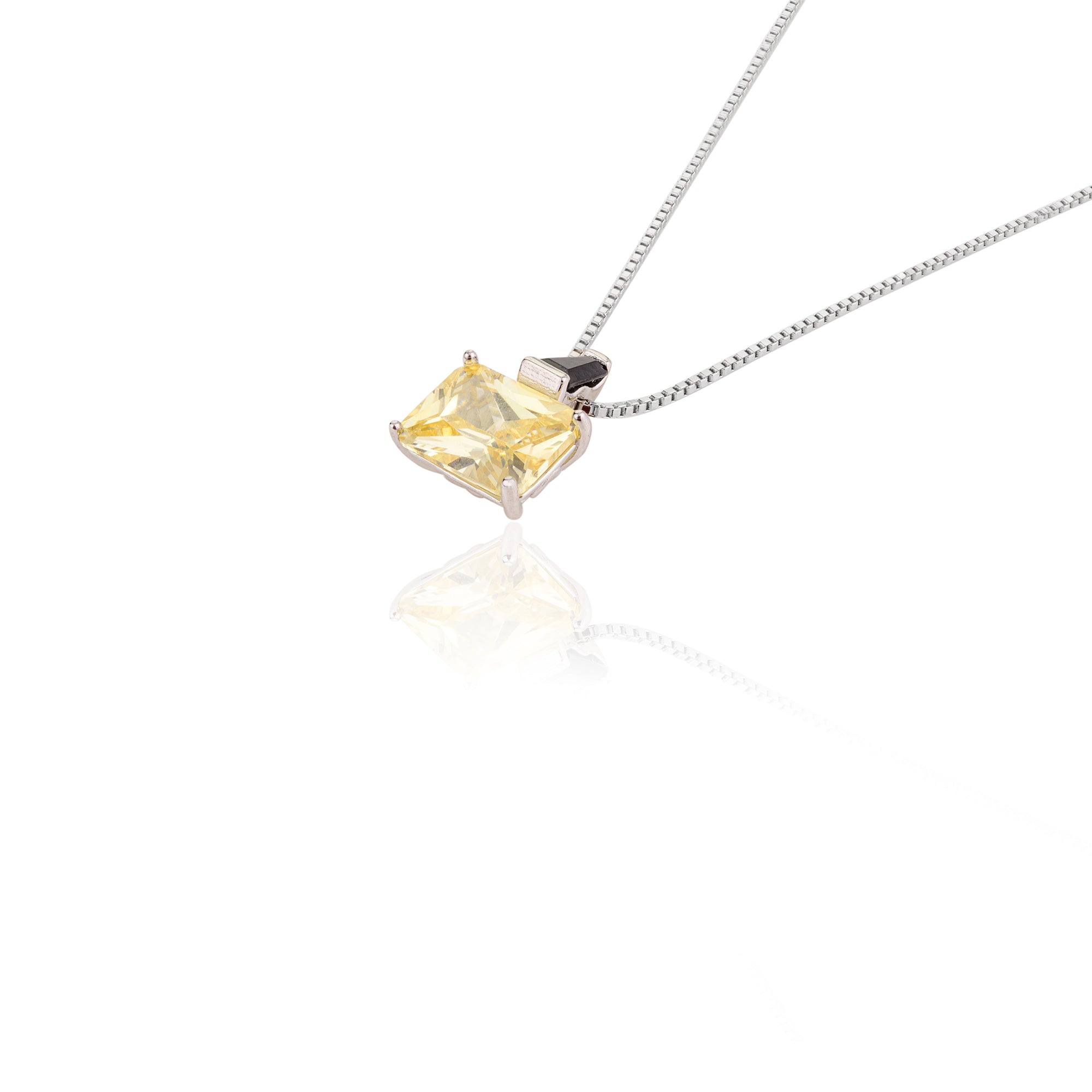 Citrine Diamond Jewelry Set