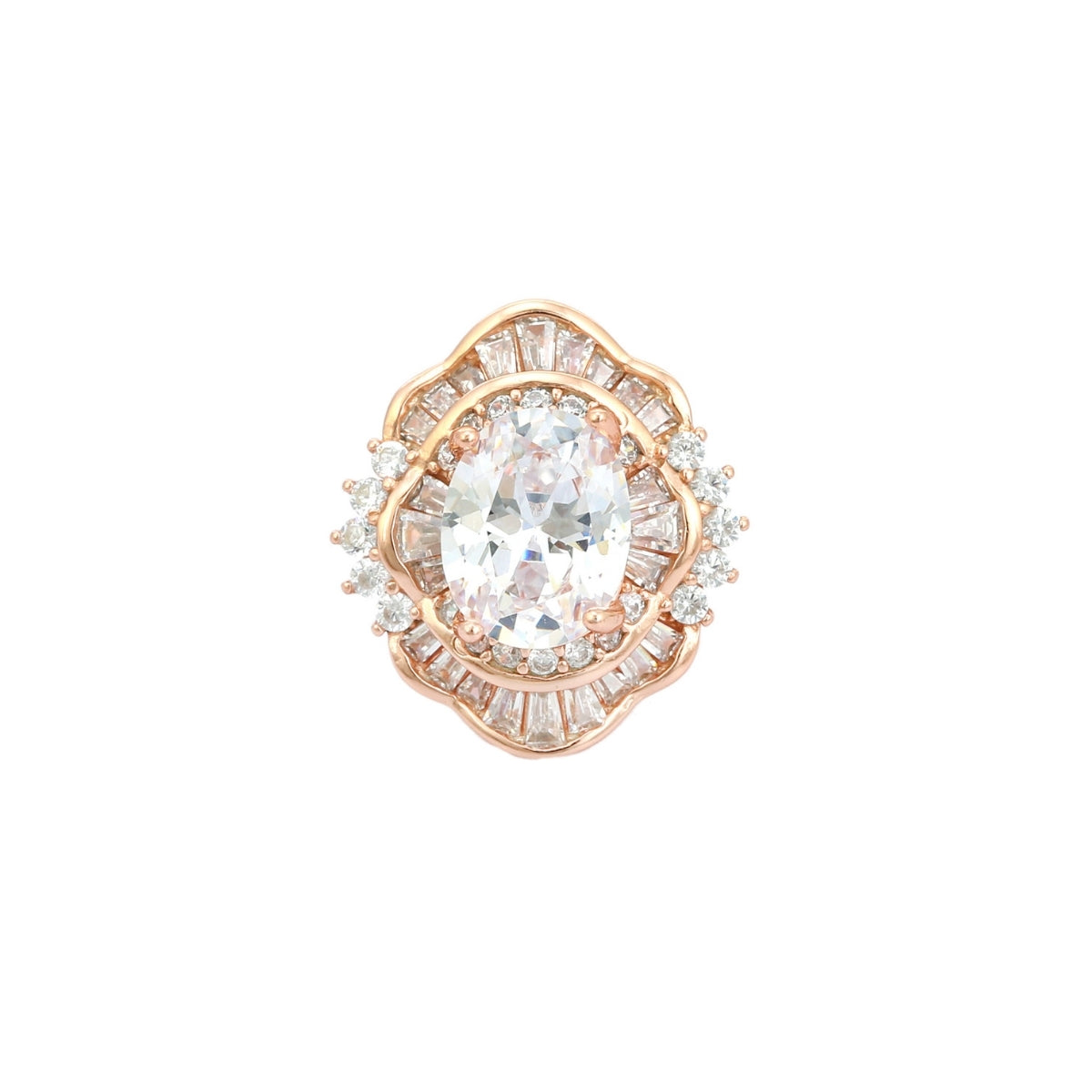 Cushion Cut Sparkling CZ Diamond Silver Earrings for Women
