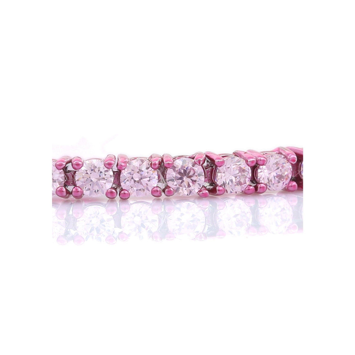 925 Silver CZ Diamond Tennis Bracelet
