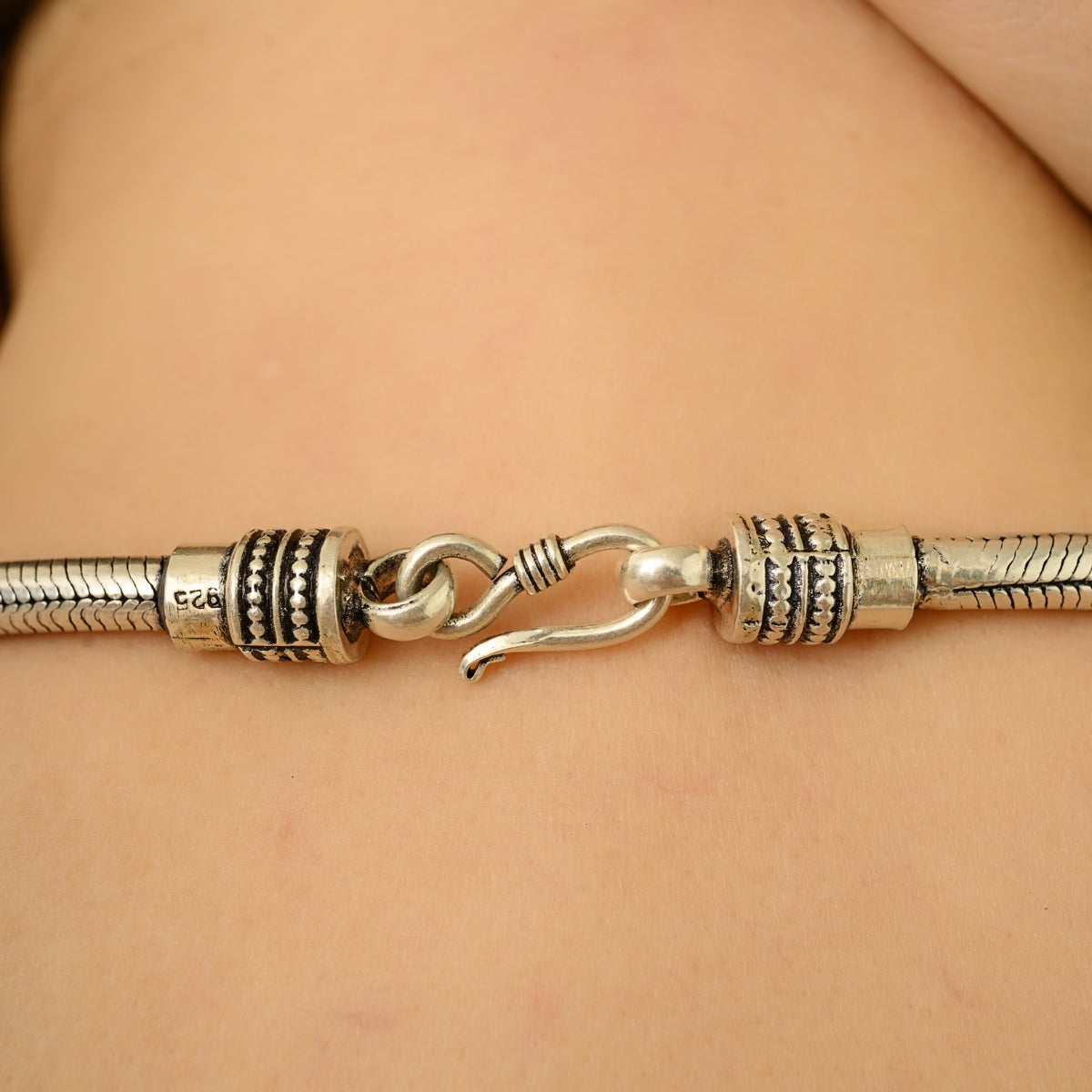 925 Solid Silver Handmade Vintage Heavy Unisex Chain Necklace