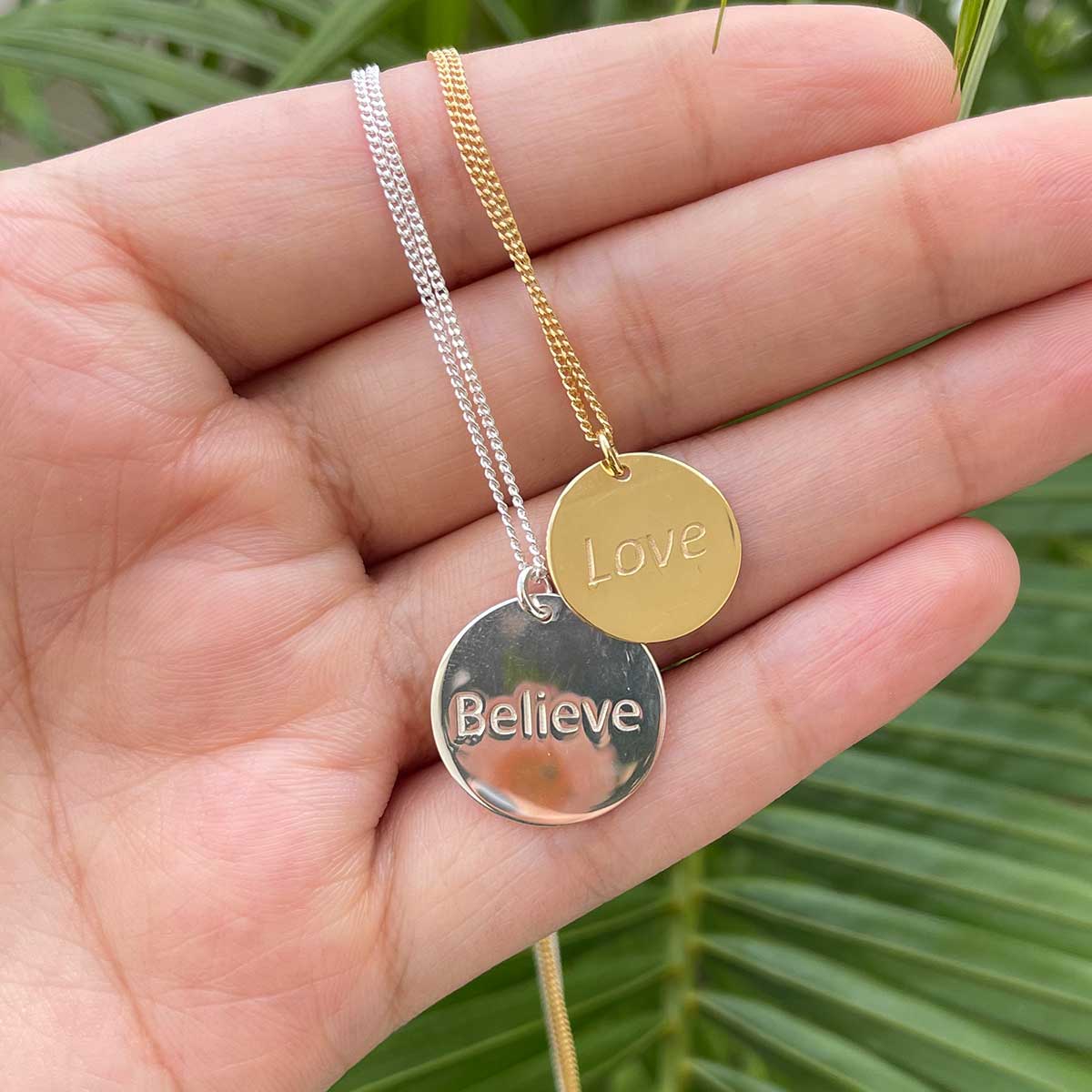 Believe in Love Necklace